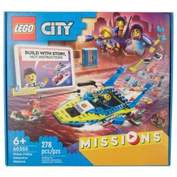 City 278 pc. Water Police Detective Missions