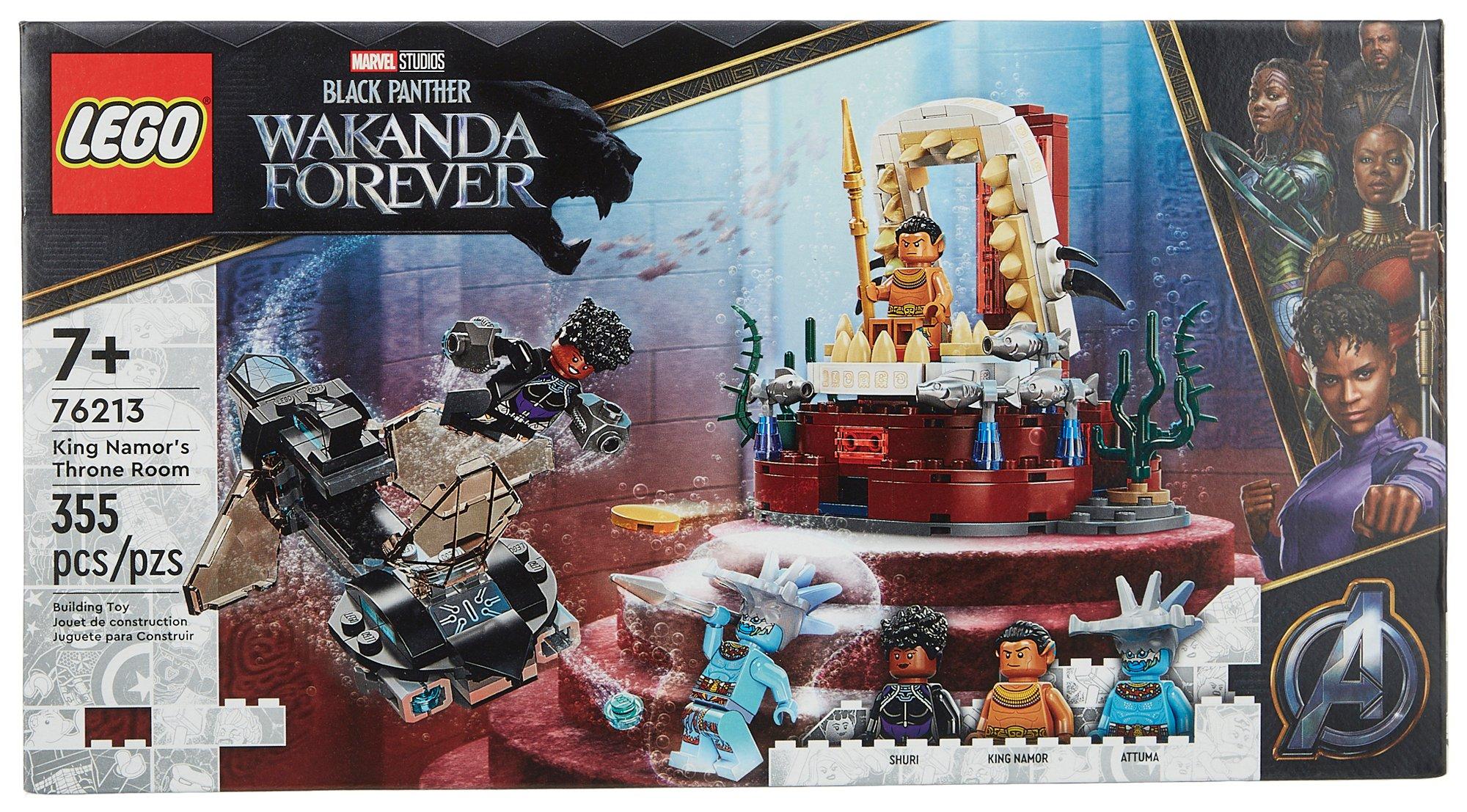 355 Buildable Pieces King Namor's Throne Room Set