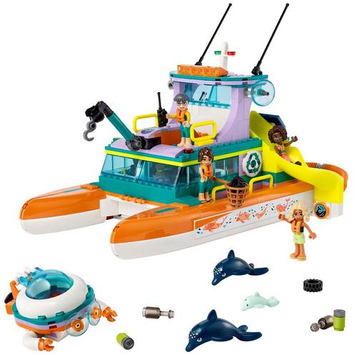 Lego Sea Rescue Boat Toy Set