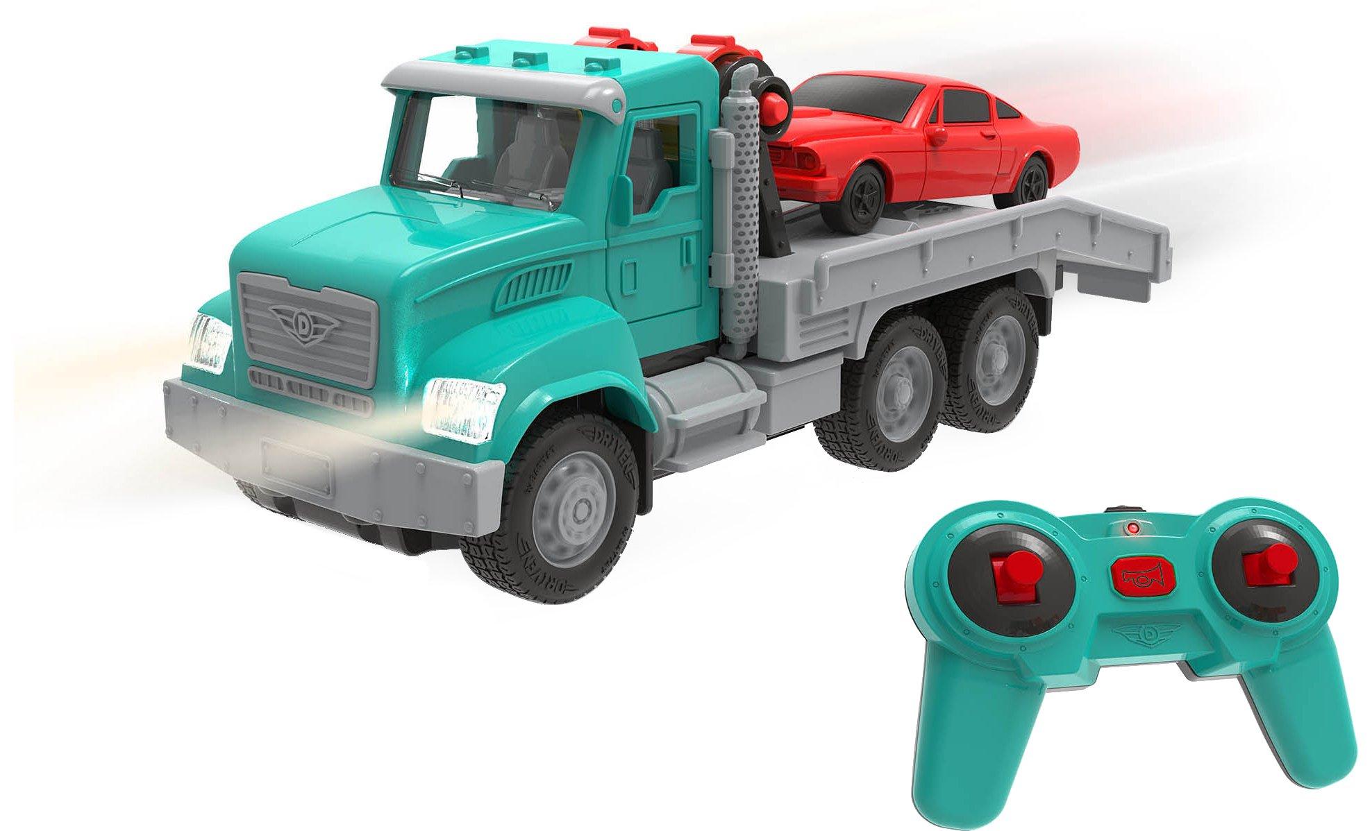 R/C Micro Tow Truck Toy Playset