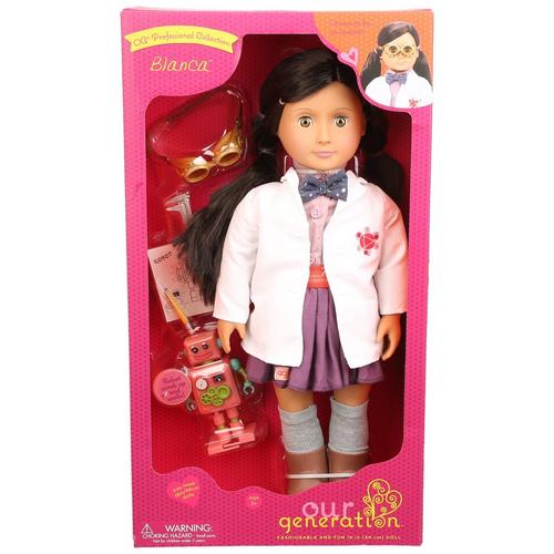 Our Generation 18in Blanca the Inventor Doll