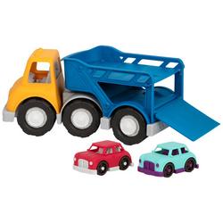 Wonder Wheels Toy Car Carrier Truck and 2 Toy Cars