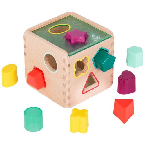 Battat Baby 10 pc. Colorful Wood Shapes &