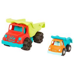2-piece 20 Inches Dump Toy Truck Playset