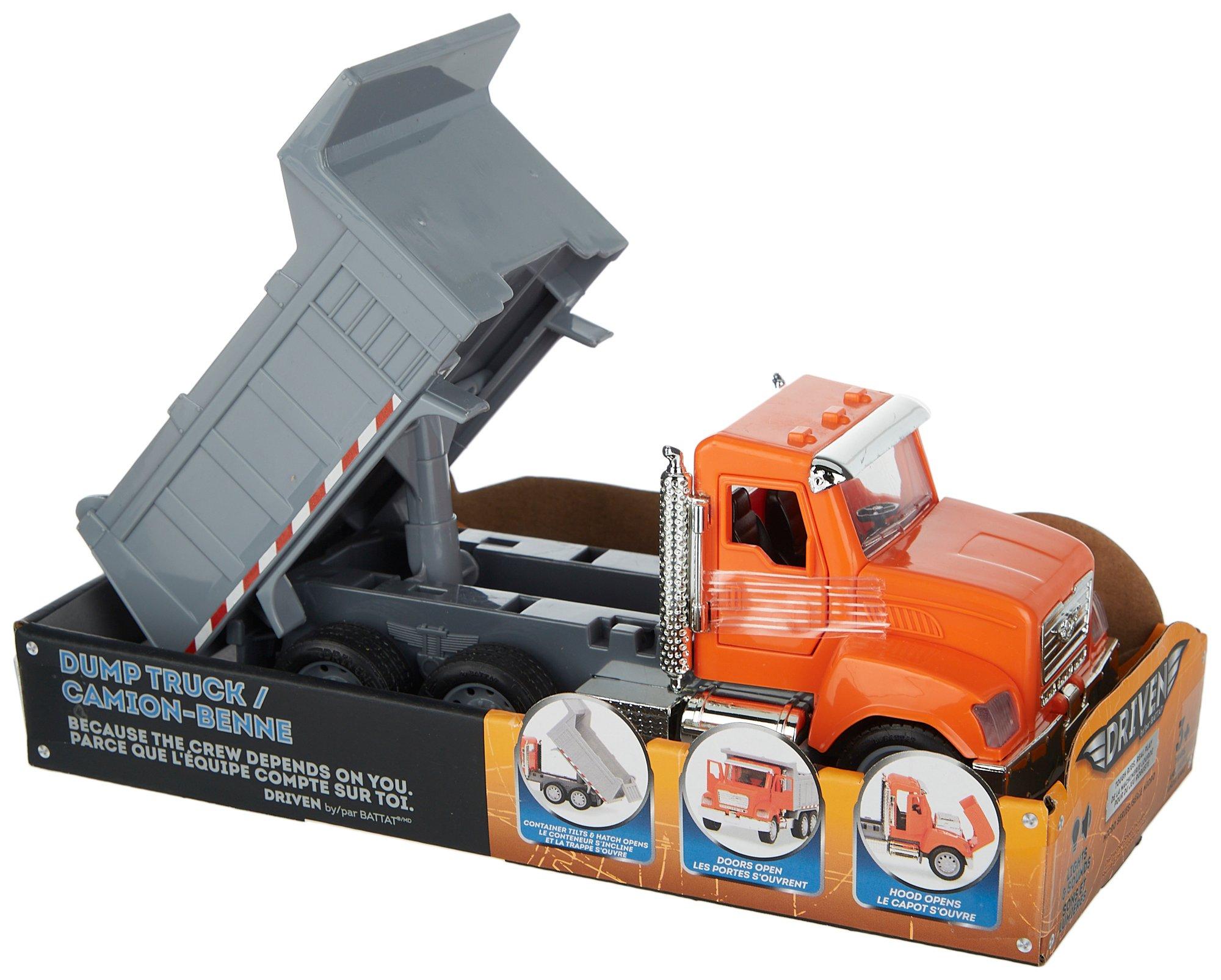 Driven Micro Dump Truck Toy Playset