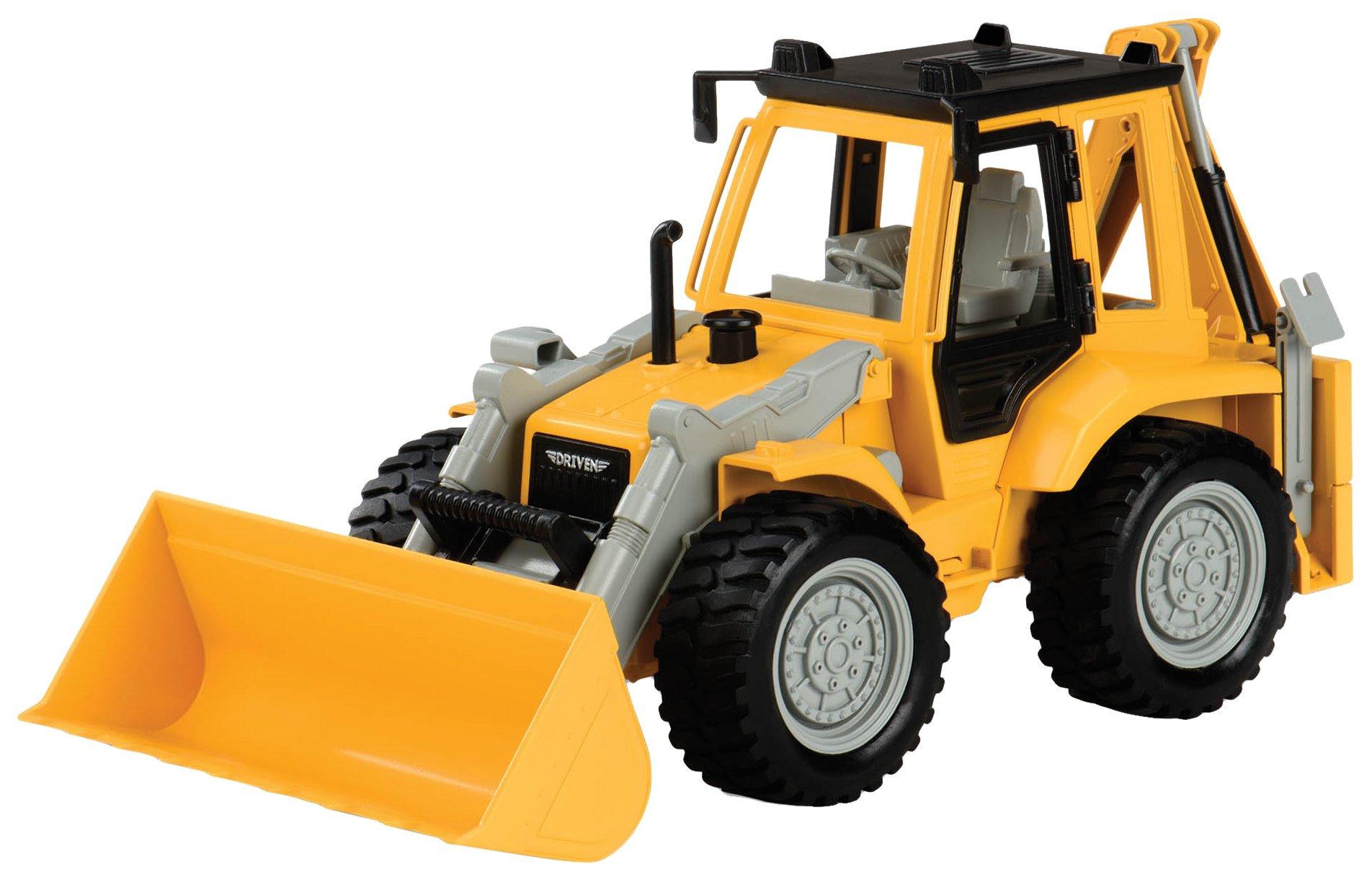 Driven Backhoe Loader Toy Playset