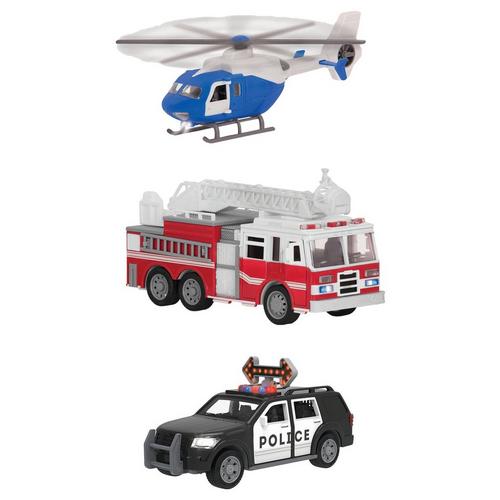 Driven 3 - pc. Micro Rescue Fleet Toy