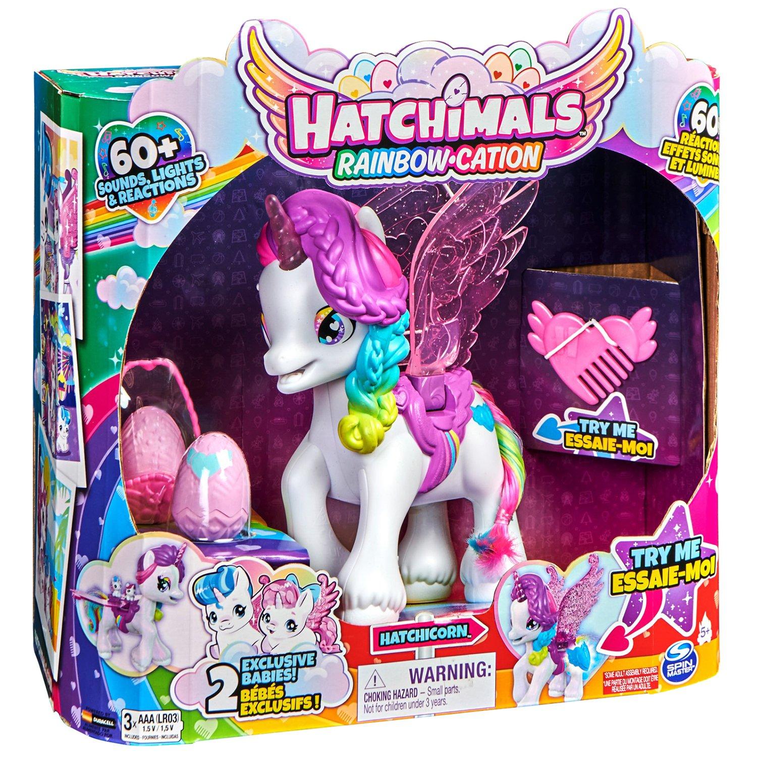 Hatchimals Rainbow-cation Interactive Unicorn