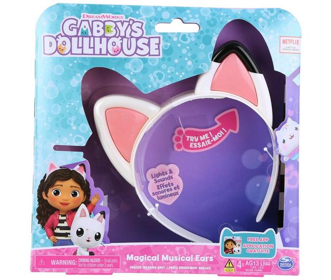 Gabby's Dollhouse, Magical Musical Cat Ears, Kids