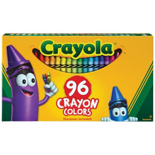 Crayola 96 Count Nontoxic Crayons