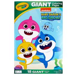 Baby Shark Giant Coloring Pages
