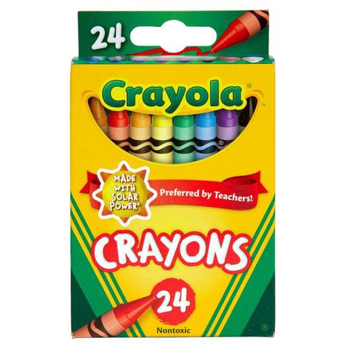 Crayola 24 Count Nontoxic Crayons