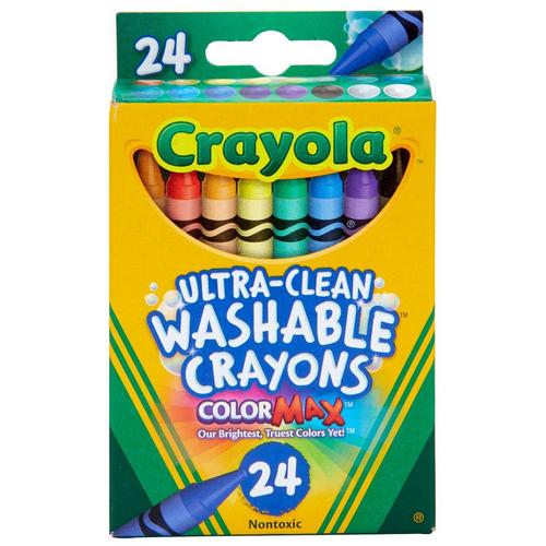 Crayola 24 Count Ultra-Clean Washable Crayons