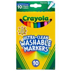 10 Ct Ultra-Clean Fine Line Washable Markers