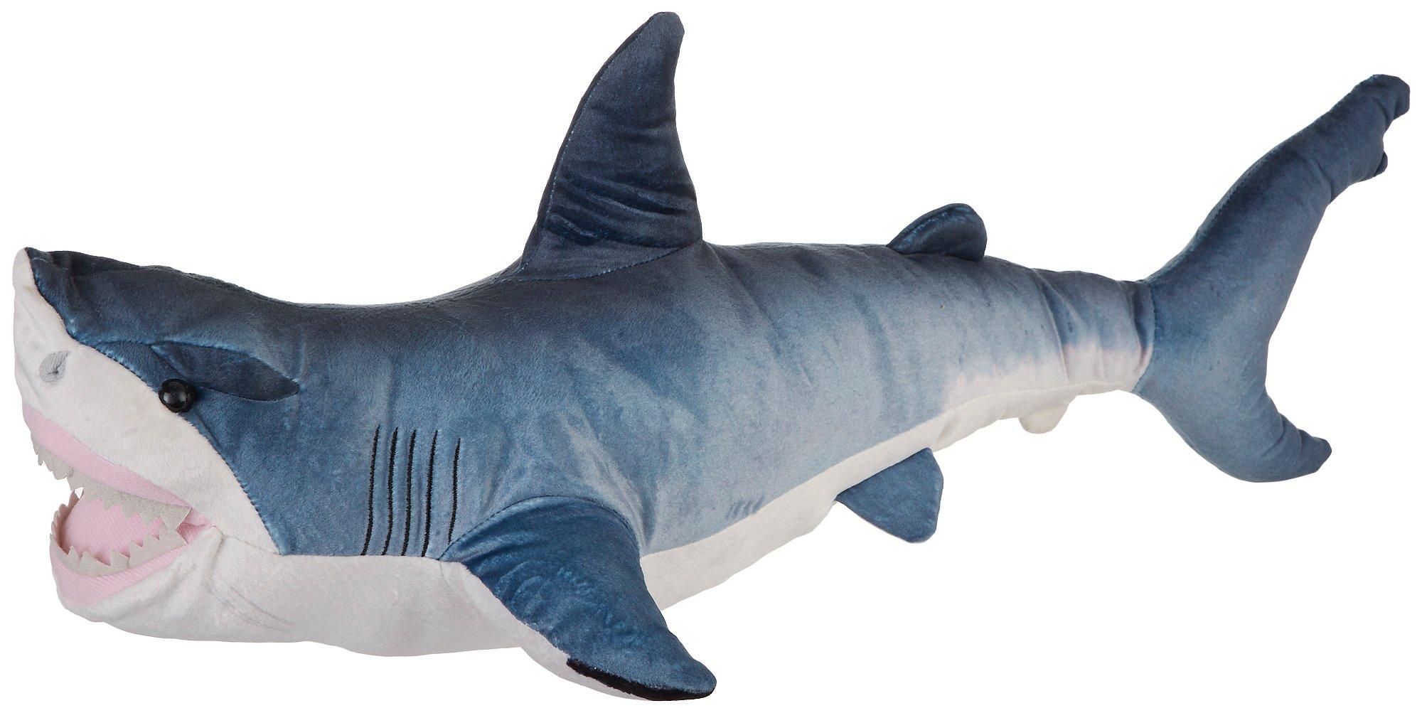 stuffed great white shark