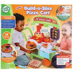Build-a-Slice Pizza Cart Toy Playset