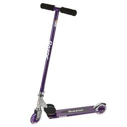 S Folding Kick Scooter with Light-Up Wheel