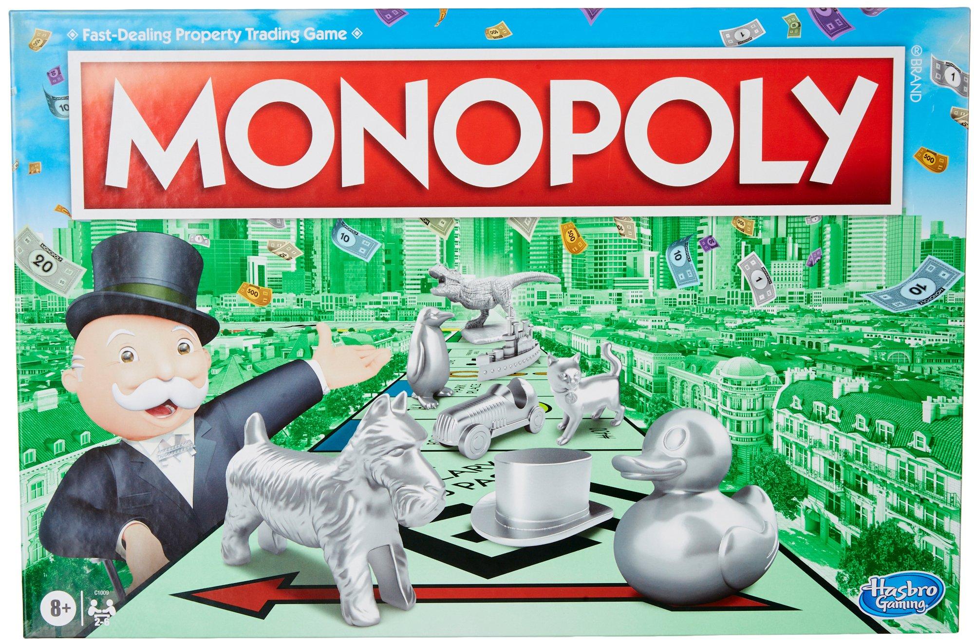 C1009 Monopoly Family Board Game  Playset