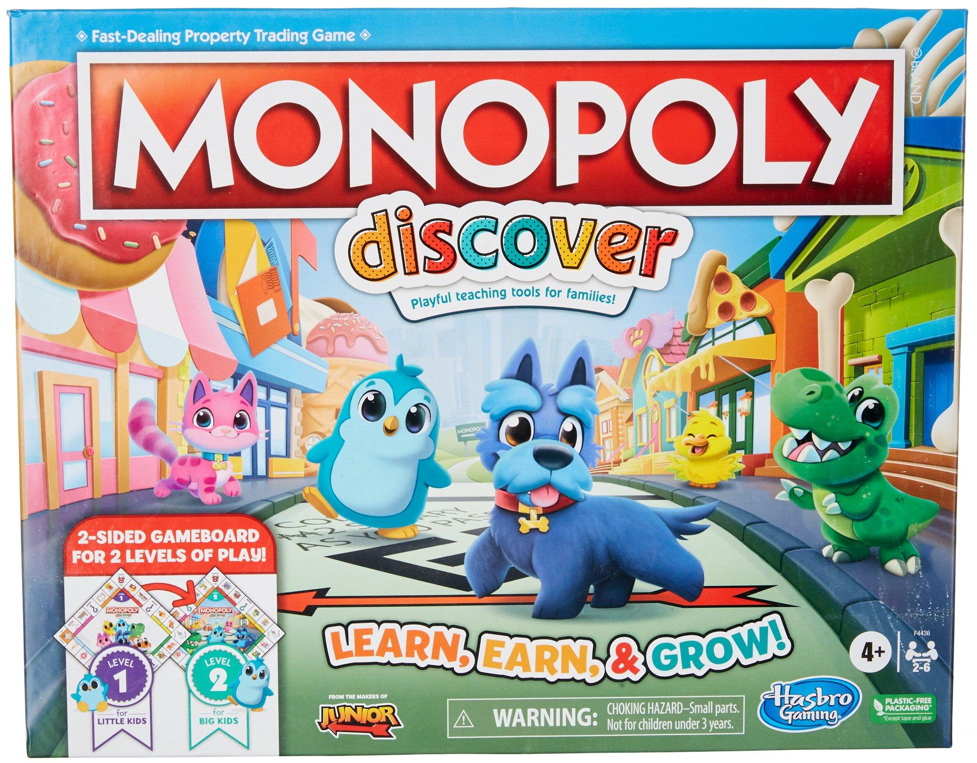 Hasbro Monopoly Discover Board Game Playset