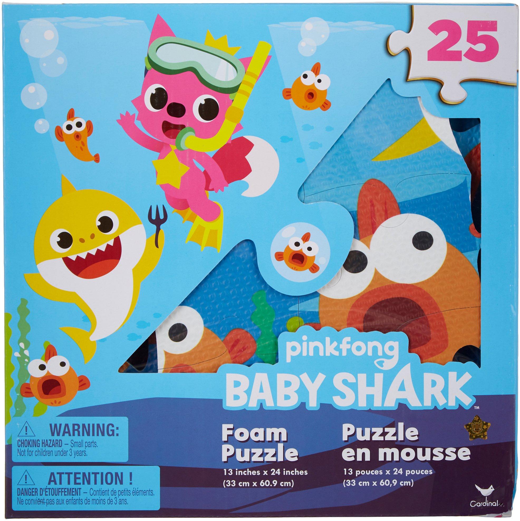 baby shark foam puzzle
