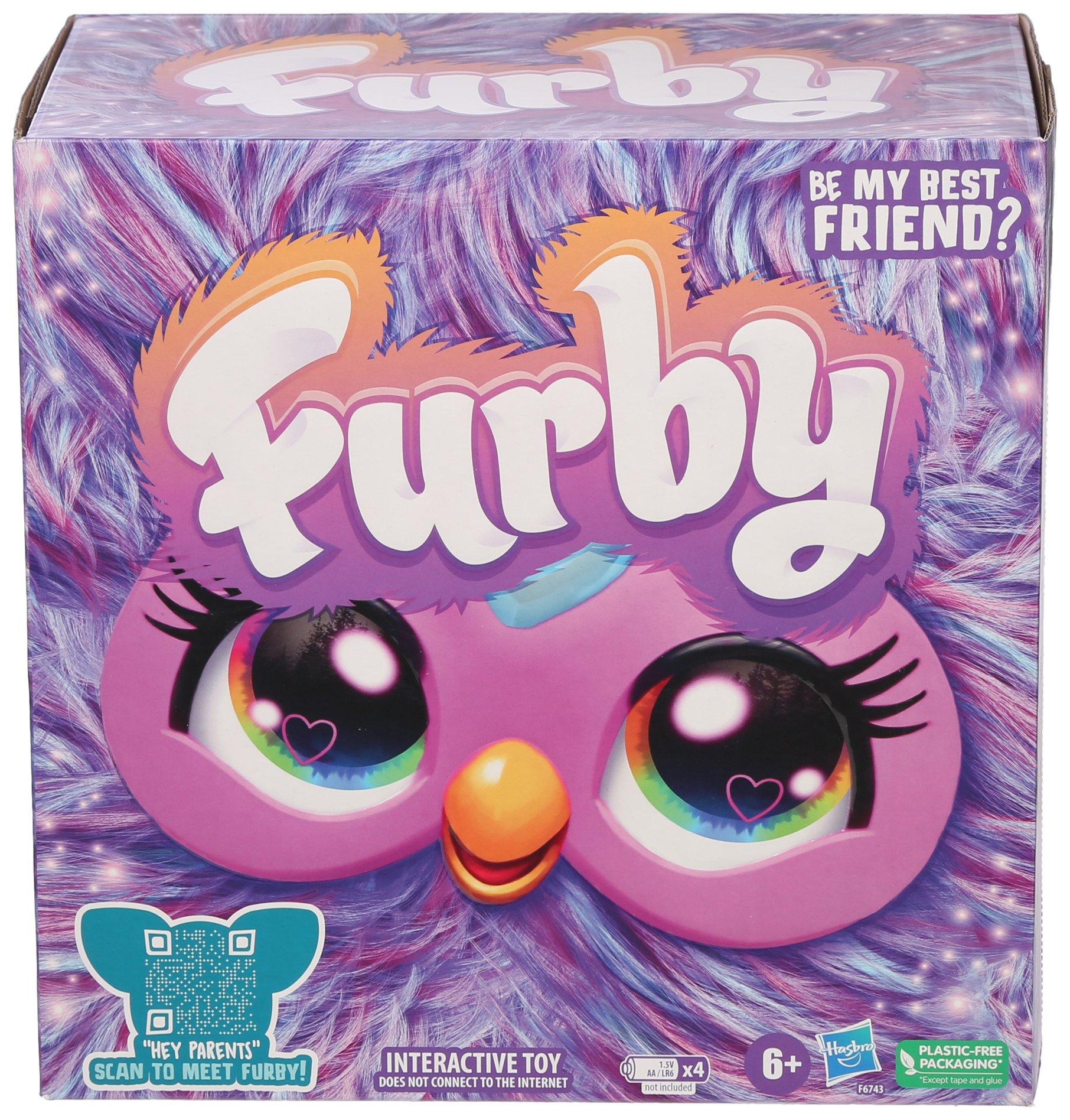 Purple Furby Interactive Doll Toy