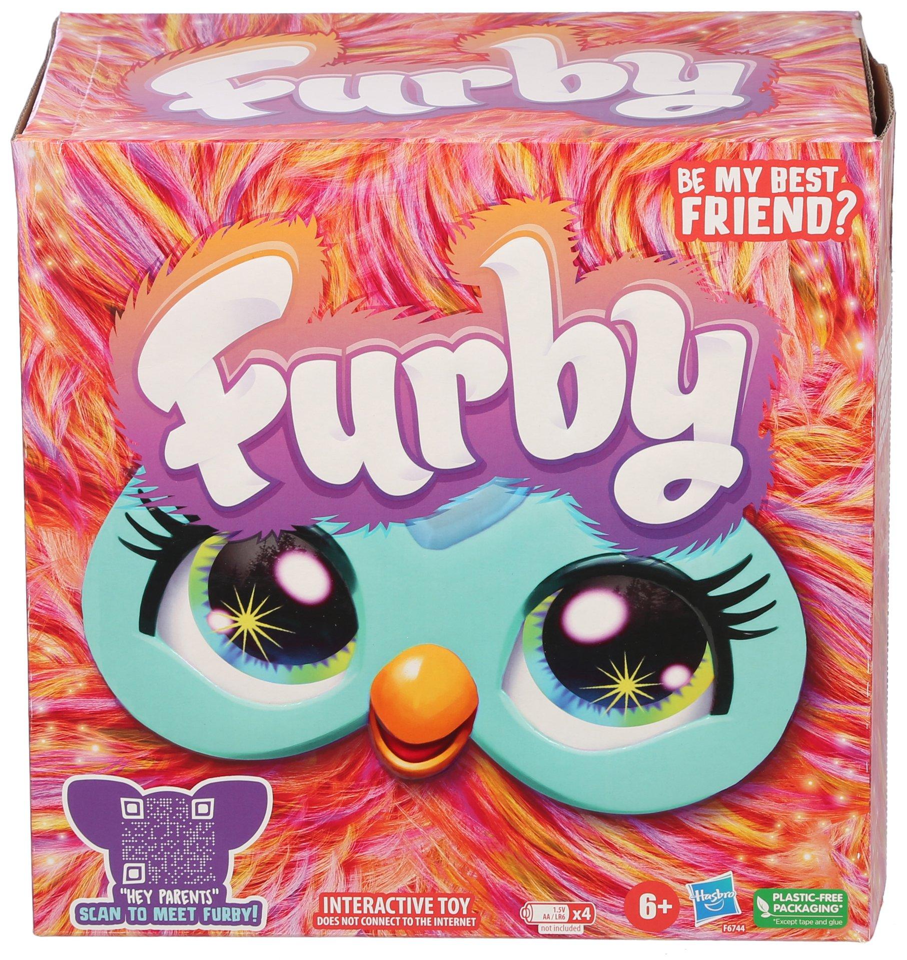 Orange Furby Interactive Doll Toy