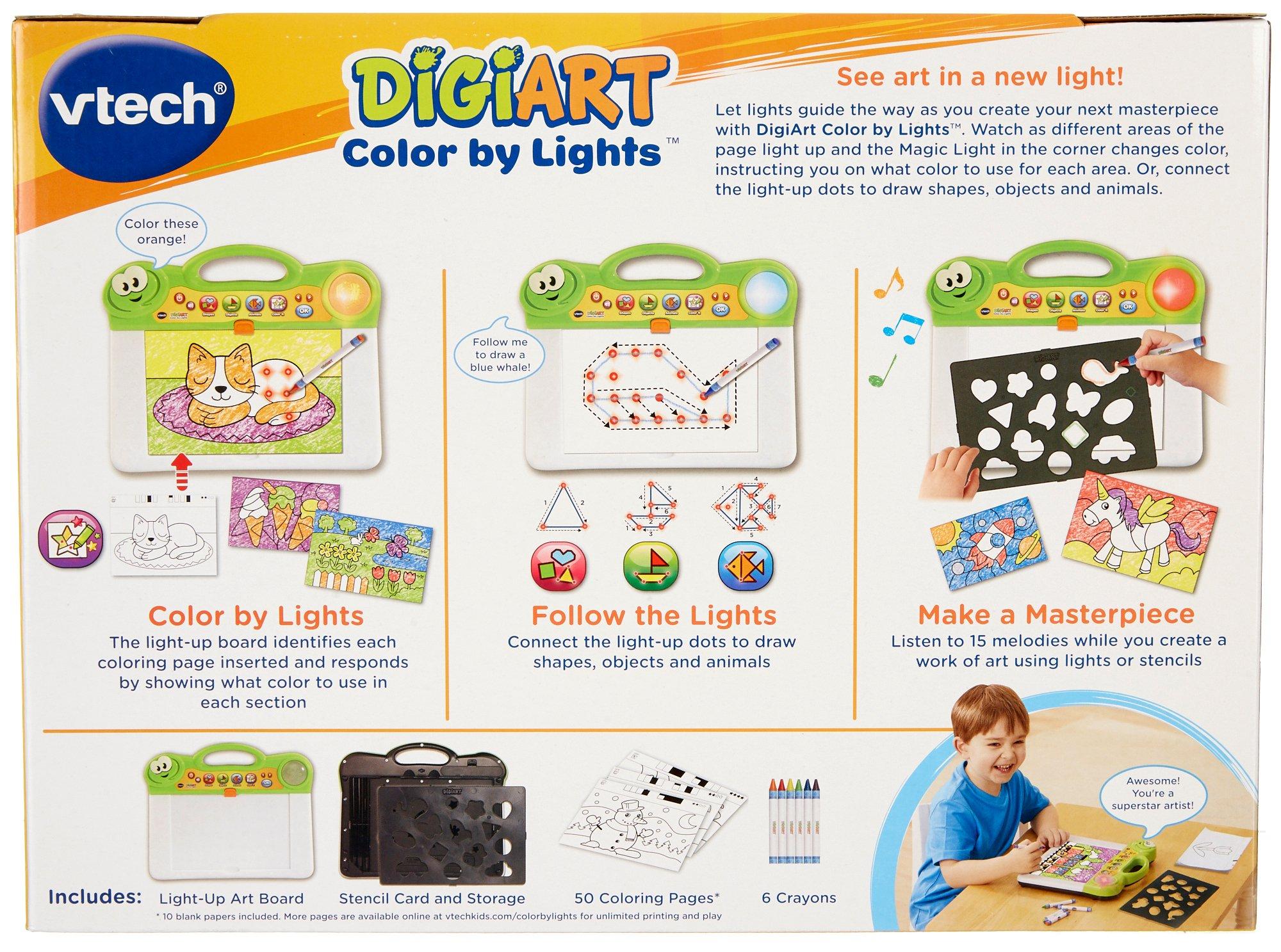 Vtech DigiArt Color By Lights One Size Green/white 3417761638002 eBay