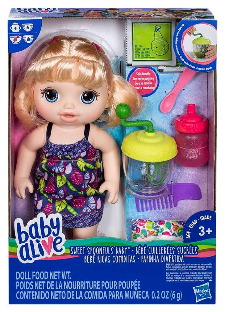 hasbro baby alive sweet spoonfuls