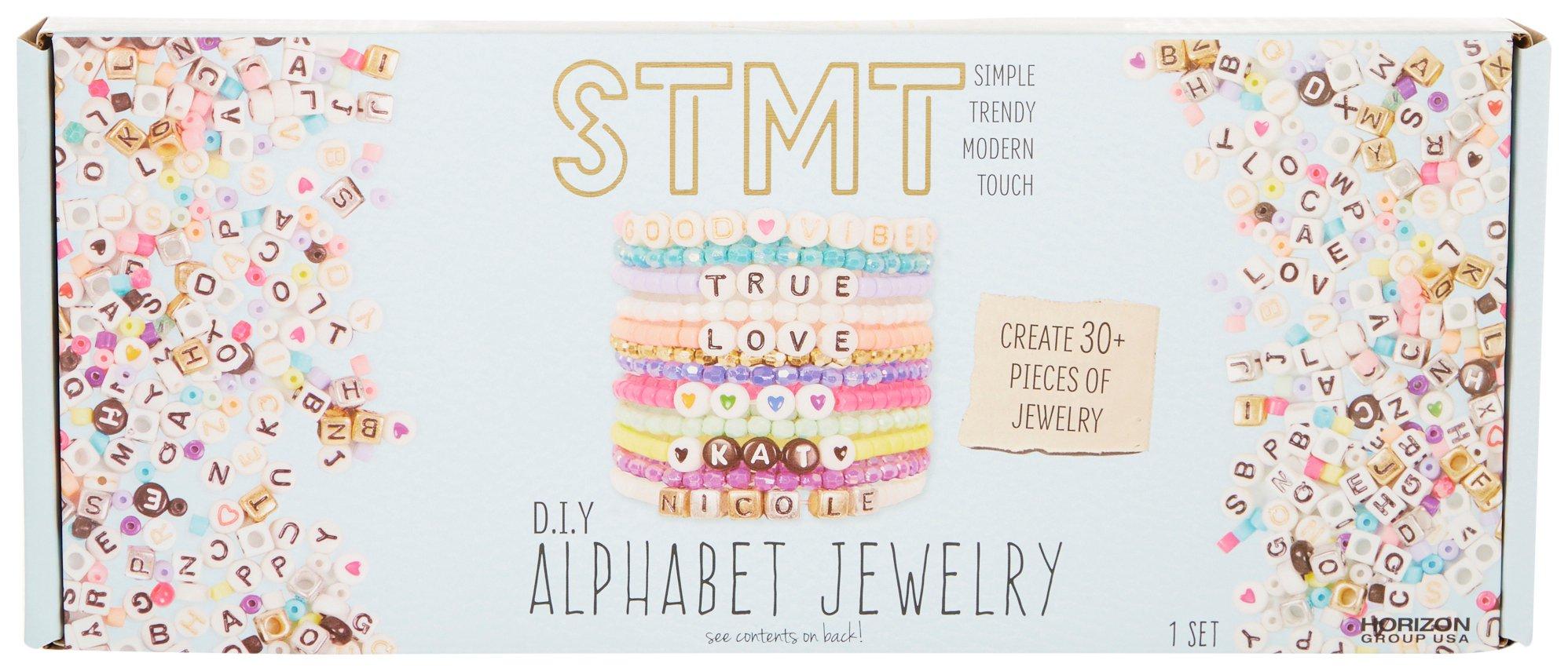 Girls DIY Alphabet Jewelry Kit