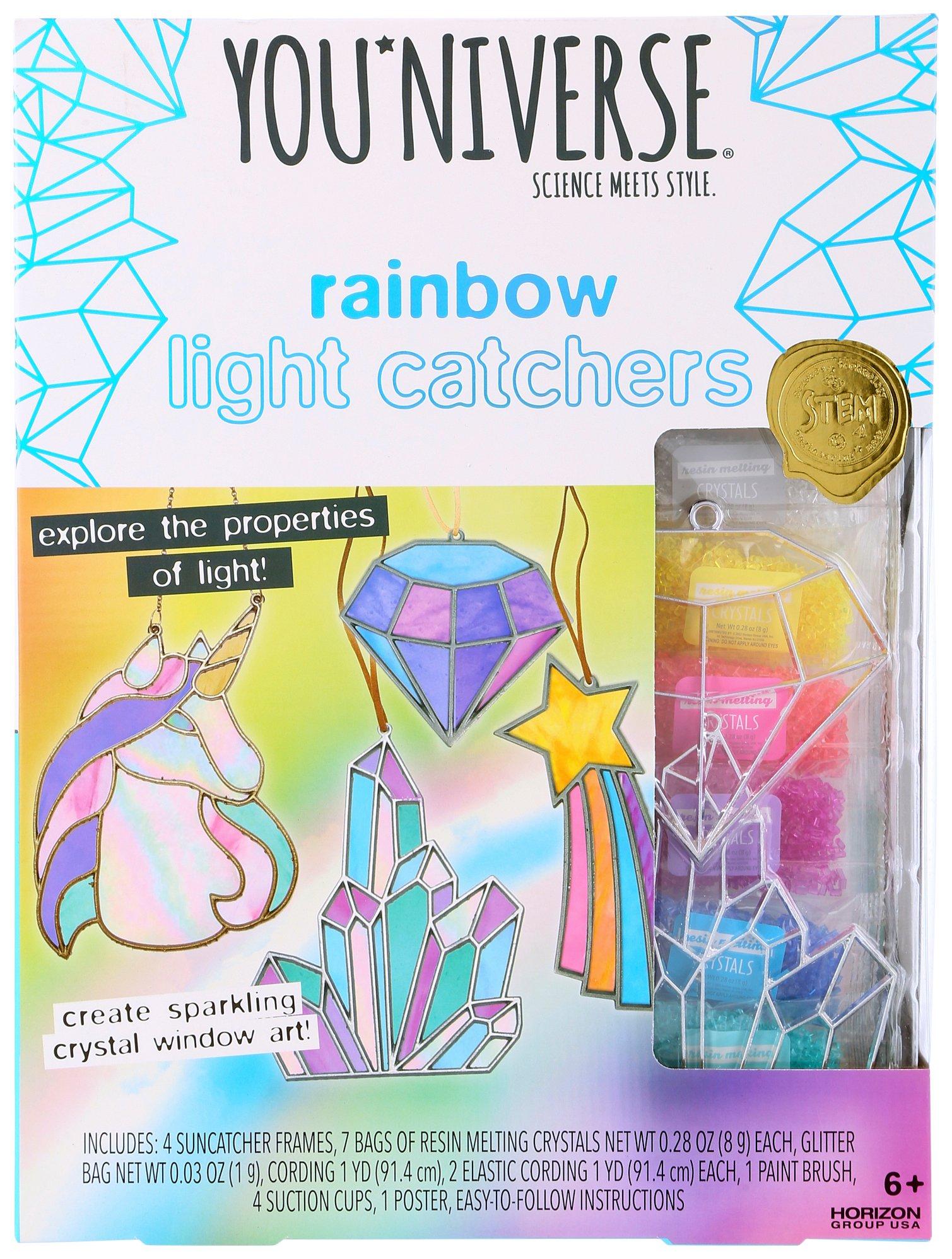 Youniverse Rainbow Light Catchers Craft Kit