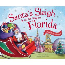 Santa's Sleigh Is On It's Way To Florida Book