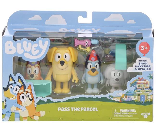 Bluey Family 4 Pack Figures