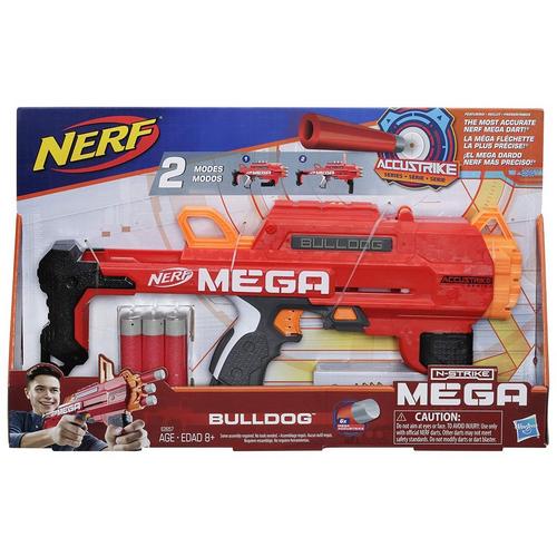 Nerf 2 Mode Accustrike Mega Bulldog Dart Shooter