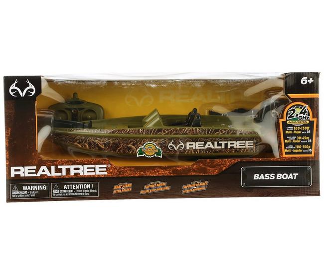 Buy Bear River Remote Control Real Tree Camo Bass Fishing Boat - Catch up  to 2 Pd Fish Online at desertcartBahamas