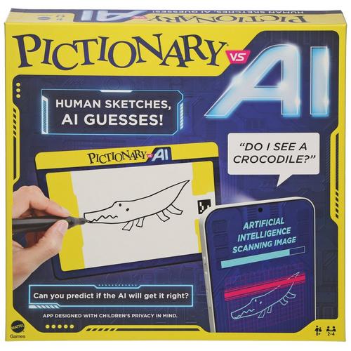 Mattel Pictionary vs AI Board Game