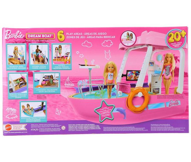 Barbie Dream Boat Doll Pink