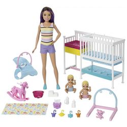 Barbie Skipper Babysitters Nursery Dolls and Playset