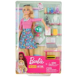 10-pc. 12 Teacher Barbie Doll Playset