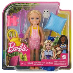 Barbie Chealsea Camping Pet Owl Doll Playset