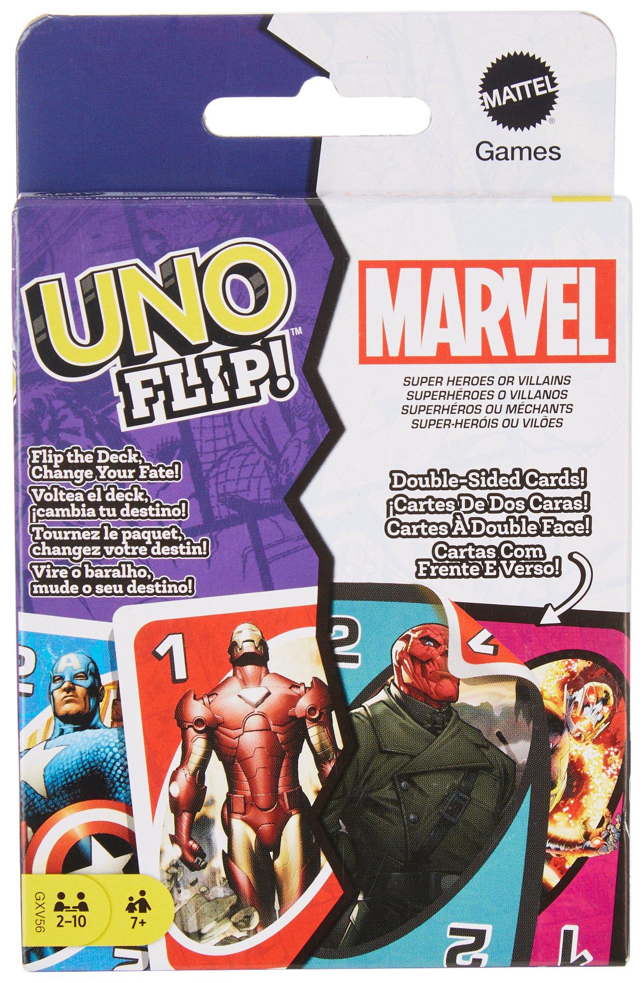 UNO Flip Marvel