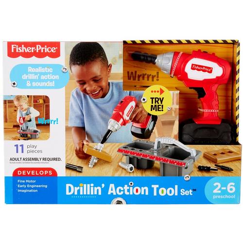 Fisher-Price Drillin Action Tool Set