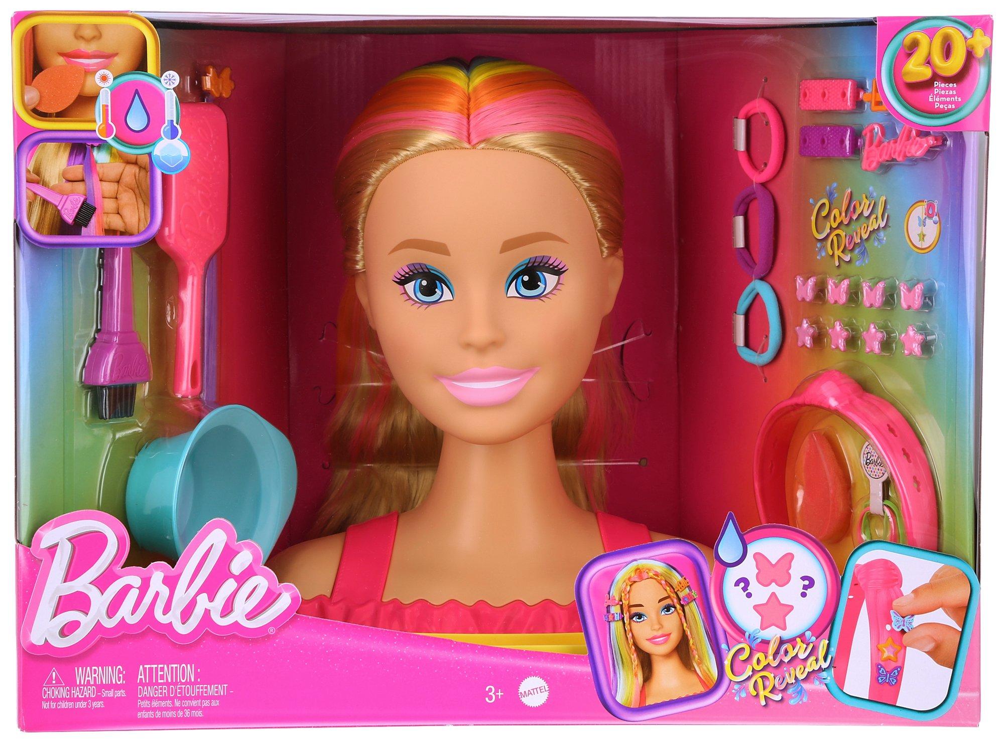 Color Reveal Barbie Head