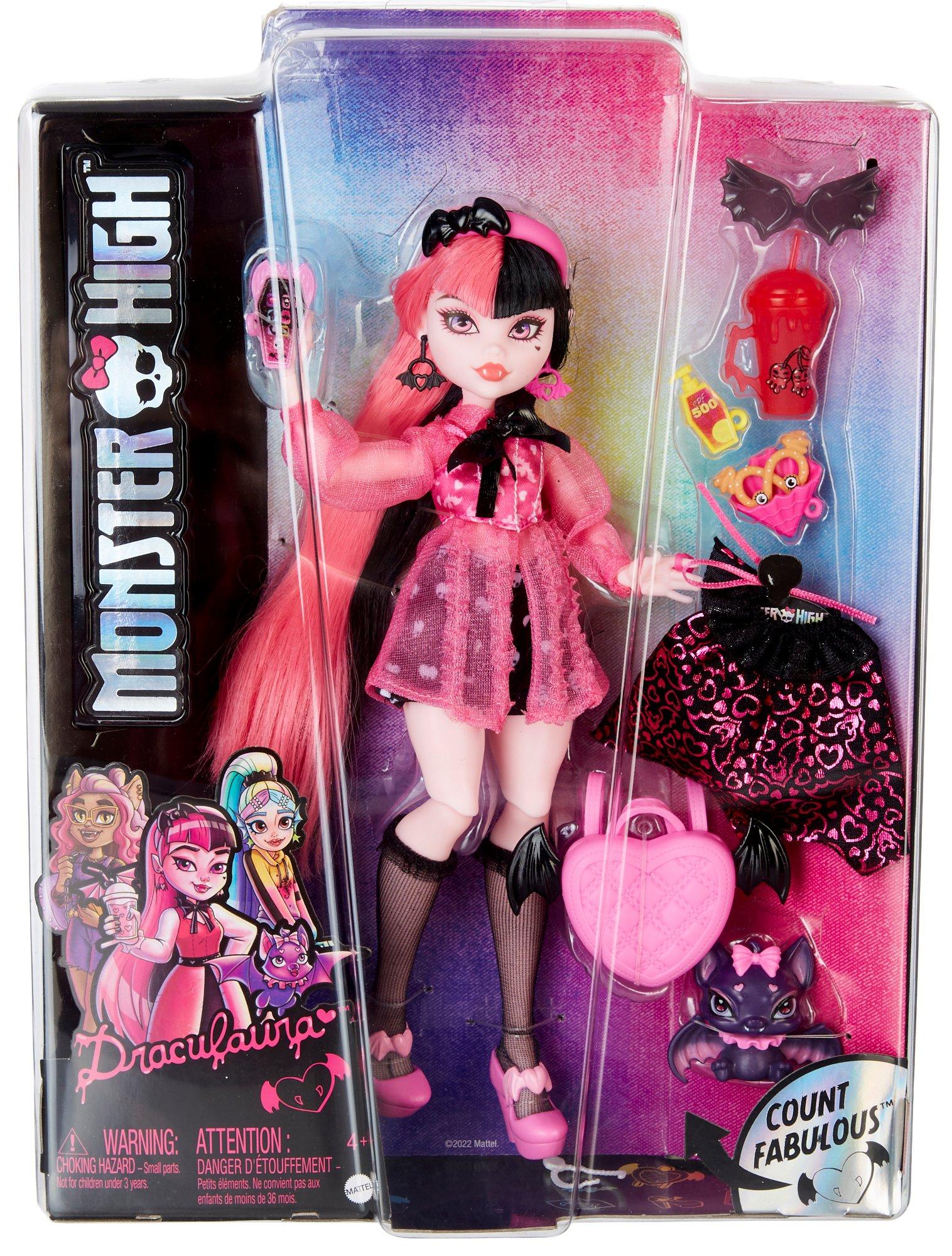 Monster High Doll Draculaura Core Doll 1 -  Playset
