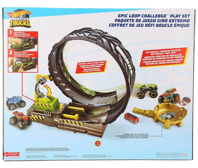 Hot Wheels Monster Truck Epic Loop Challenge Playset