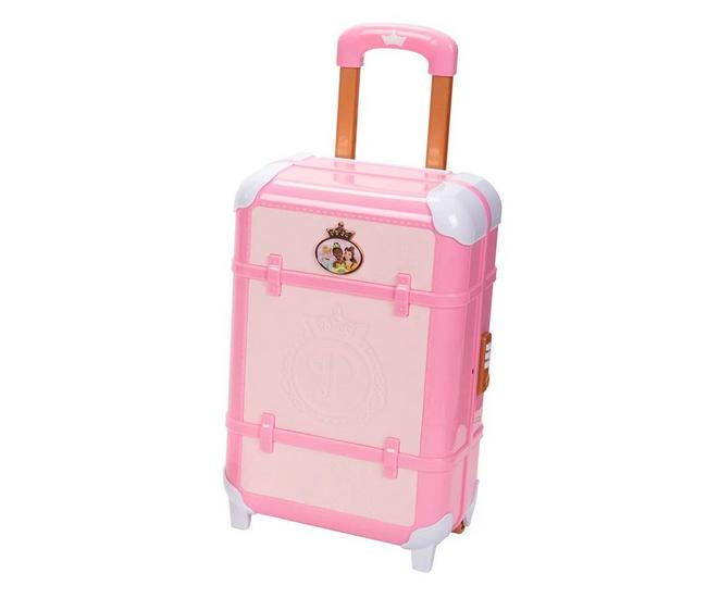 Skye Paw Patrol Wheeled Deluxe Trolley Backpack Cabin Luggage Girl Pink