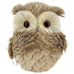 8in. Harvest Woodchip Owl Decor