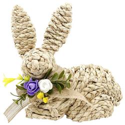 8in Wicker Easter Bunny Decor