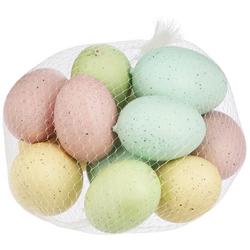 Colorful Pastel Plastic Easter Egg Decor Pack