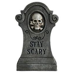 Stay Scary Tombstone Decor