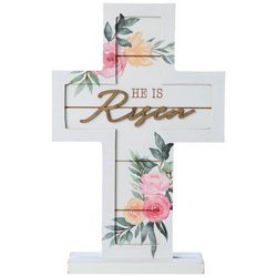 SPECIAL T IMPORTS 11in He is Risen Wooden Decor